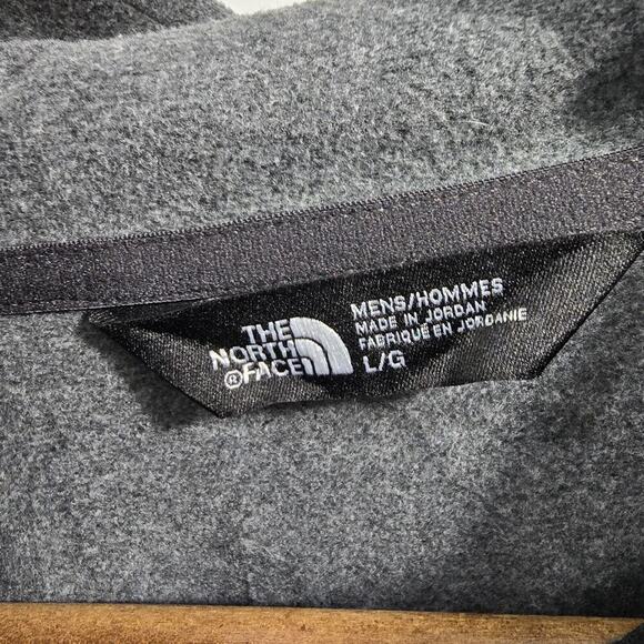 The North Face Pullover Mens Large Gray Quarter Zip Cooper Lighting Employee - Picture 3 of 12